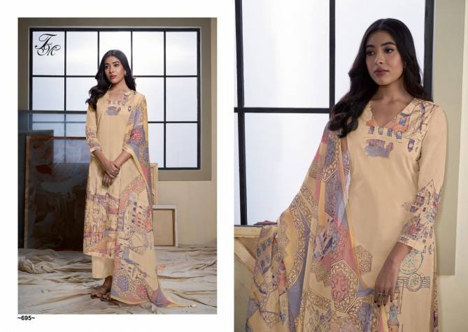 Khat By Sahiba Heavy Silk Digital Printed Designer Salwar Suits Wholesale Price In Surat